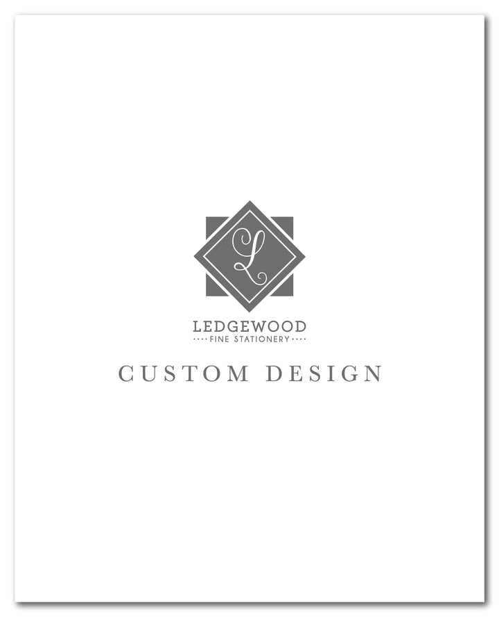 Custom Design Vertical Wedding Sign