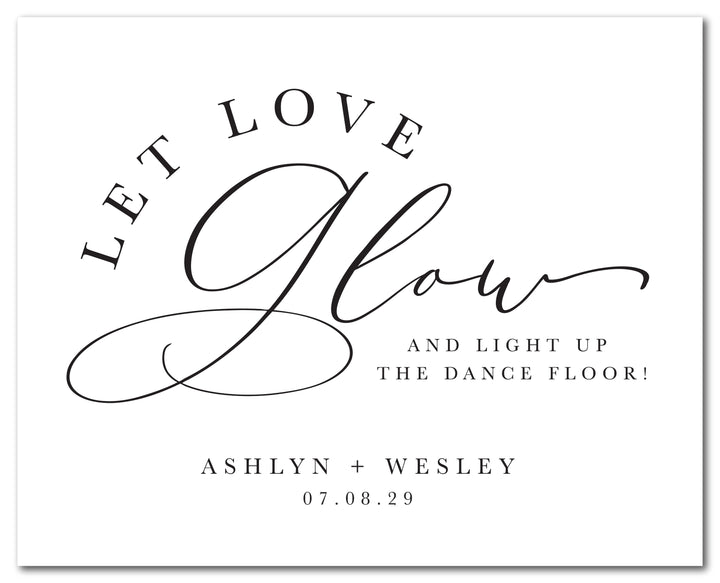 The Ashlyn Let Love Glow Sign