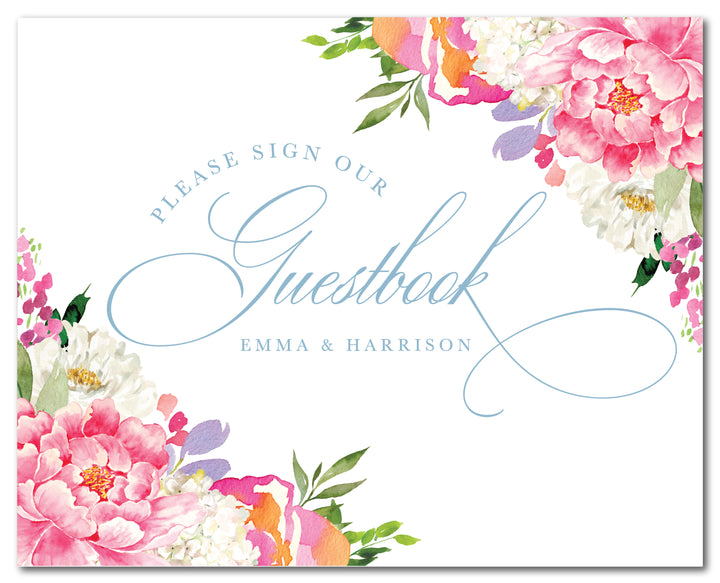 The Emma Guestbook Sign