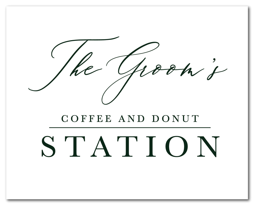 The Sara Coffee Station Sign