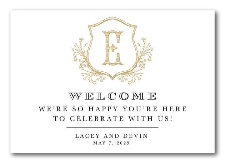 The Lacey Welcome Sticker