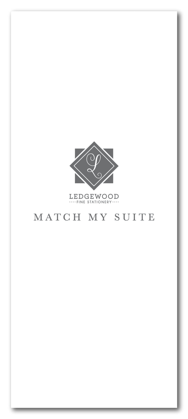 Match My Suite Welcome Card