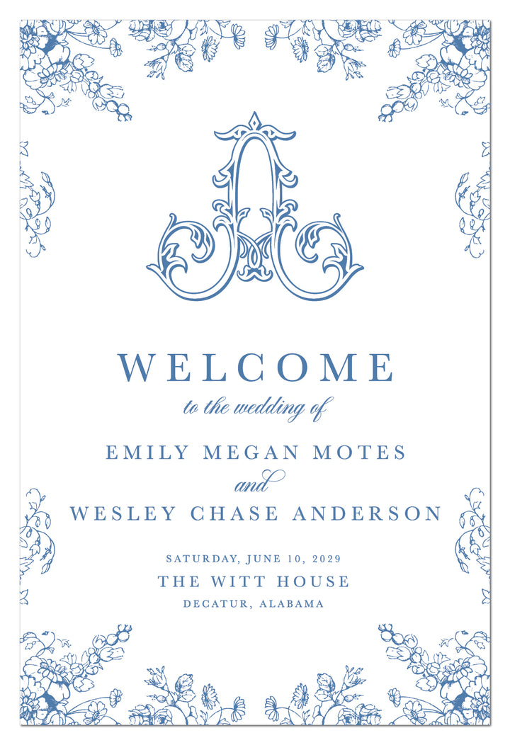The Emily Welcome Sign