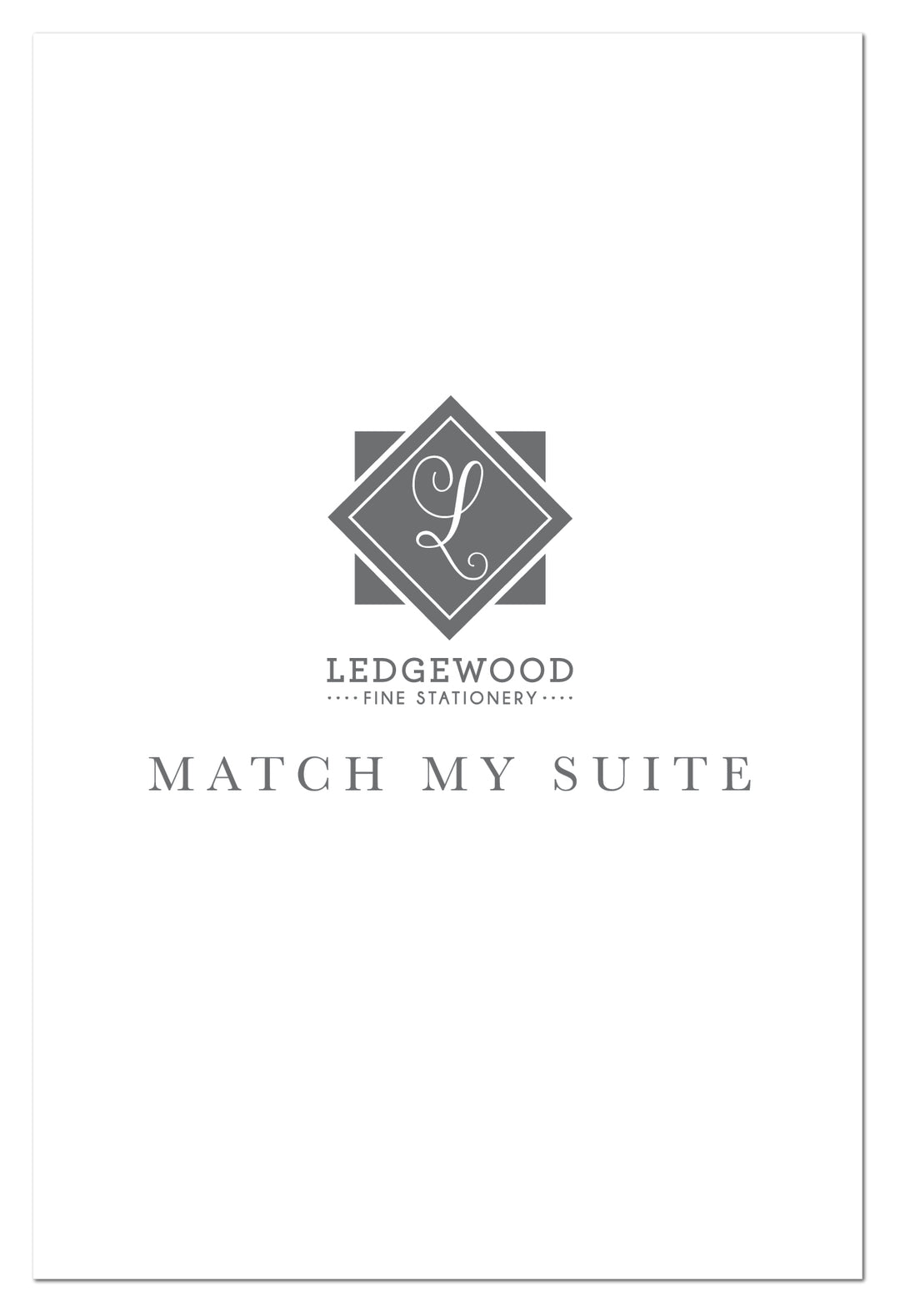 Match My Suite Welcome Sign