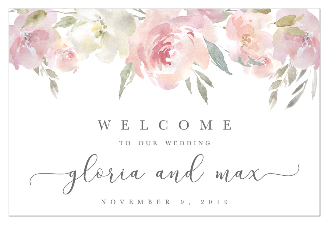 The Gloria Welcome Sign