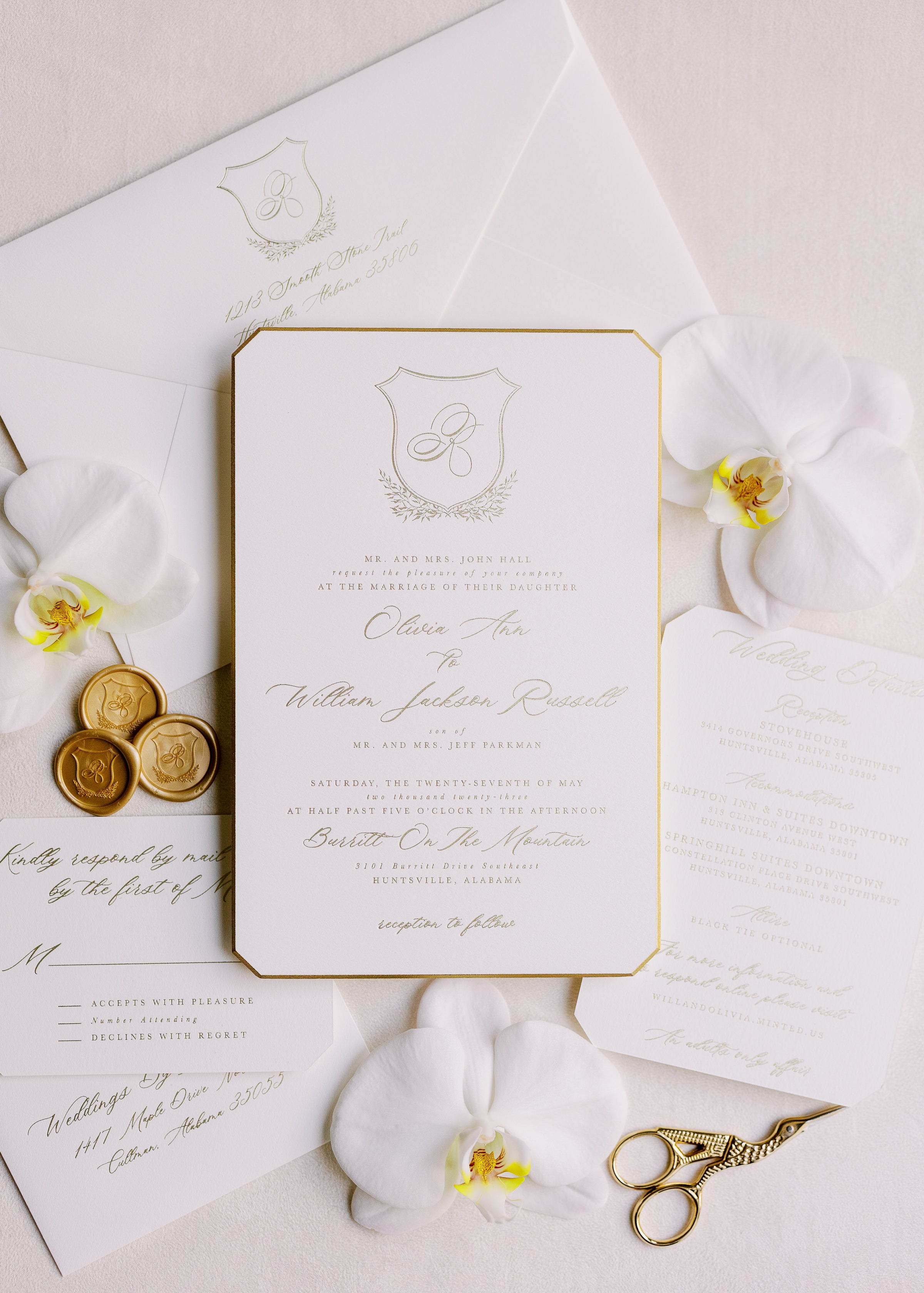 Ledgewood Fine Stationery Wedding Invitations